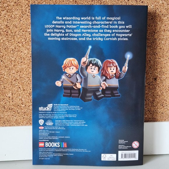 Brand-New Lego Harry Potter Mini Figure + Activity Book Gift NWT - Picture 3 of 3